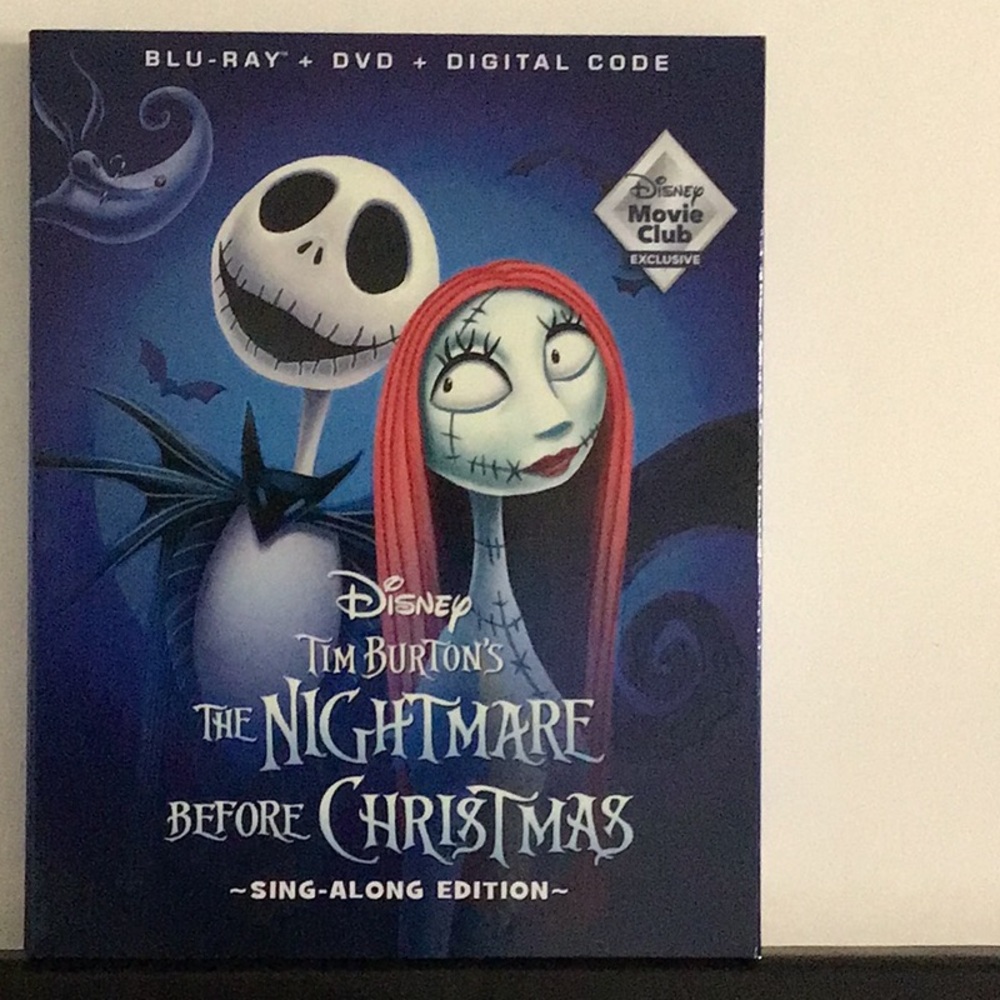 The Nightmare Before Christmas Blu-Ray DVD
